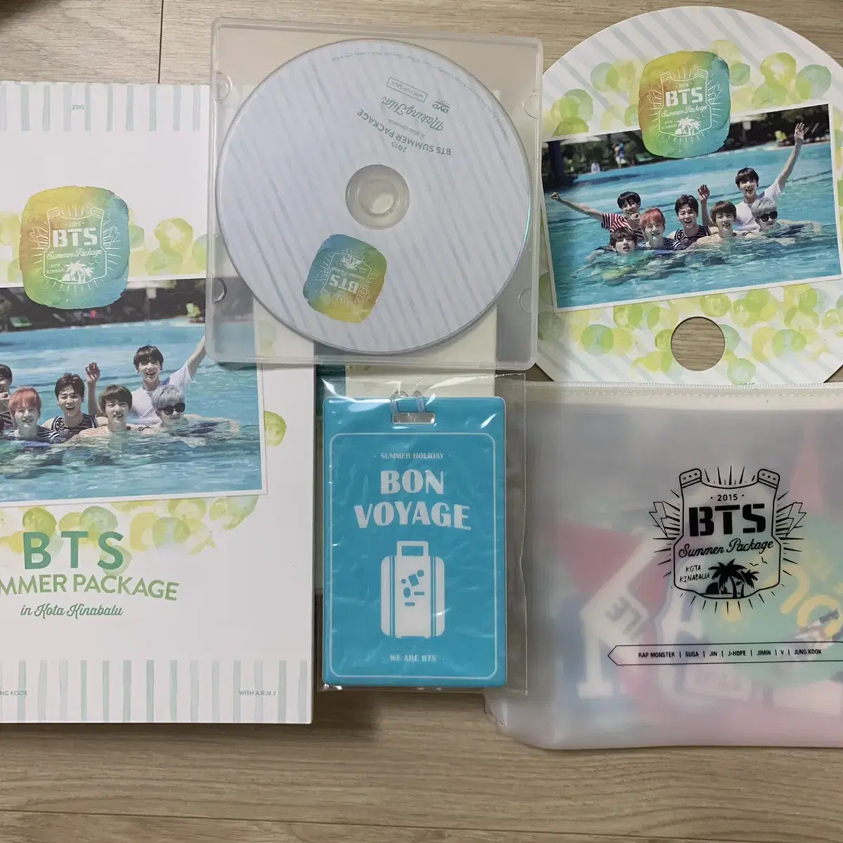 방탄 bts 2015 썸머패키지 dvd 풀박 판매 sell